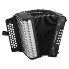 Hohner Ha-3100 Panther Gcf Diatonic Accordion Matte Black