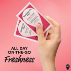 Feminine Wipes  Ph Balanced Odor Control 12 Individually Wrapped