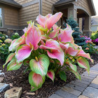20 Caladium Pink Beautiful Rare Seeds For Your Garden Or Yard Colorful Flowers