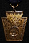 1918 Sons Of Veterans Pennsylvania Division Medal Badge - Scranton Pa