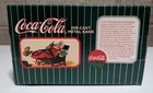 1994 Ertl Coca Cola Diecast Metal Bank 1931 Hawkeye Santa Delivery Truck Crates