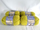 Lot Of 4 Bernat Softee Chunky Yarn 3 5oz Color    grass    New