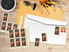 Trump - The  law And Order  President -  artistamp  Faux Postage  Cinderella 