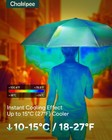 Upf 50  Uv Umbrella For Sun Protection  42 46 Inch Silver Compact Travel