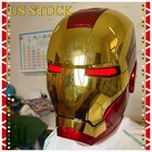1 1 Mk5 Action Iron-man Mk5 Mask Helmet Voice Control Remote Cosplay Wearable