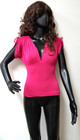 Black Full Body Female Mannequin W  Metal Base  Head And Arms Can Be Rotated