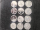 Complete Coin Lot Zambia 1000 Kwacha 2014