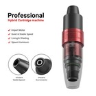 Professional Tattoo Machine Set Rotary Tattoo Pen Kit With Needles Power Supply
