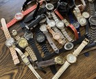 Mixed Lot Of Assorted Watches For Parts   Repair   All Untested   Sold As Is 