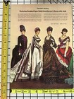 Victorian Fashion Paper Doll Fashion Book W  4 Dolls By Ted Menten Uncut Vtg New