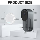 Smart Wireless Wifi Doorbell Intercom Video Camera Door Ring Bell Chime Security
