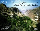 Jordan 2014 Nature Reserves In Jordan  dated 2013 5 Stamps   Souvenir Sheet Mnh
