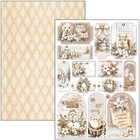 Ciao Bella Paper Winter Season  A4 Scrapbooking Paper Set Tags Winter Christmas