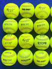2 Doz  24  Used 12  Softballs In Very Good Condition