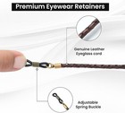 Genuine Leather Glasses Strap  Eyeglass Chain eye Glasses Holders Around Neck  S