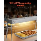 Uimoso 750w Commercial Electric Food Warmer Heat Lamp For Restaurants   Buffets