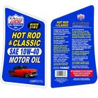 Lucas Front Hot Rod   Classic Car Motor Oil Sae 10w-40 W  High Zinc 5 Quarts