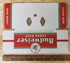 Vintage 1950   s Budweiser Lager Beer Handy Unused 6-pack Carton  Empty  Mint nos 