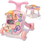 3 In 1 Baby Walker And Activity Center For Girl  Learning To Walk  Sit To Sta   