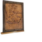 Antique  Asian Wood Carving  Wall Hanger  Beautiful  Craftsmanship 16  11 5