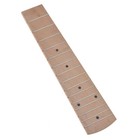 10pcs Maple Wood 21   Soprano Ukulele Fretboard Fingerboard 15 Frets Uke Parts