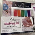 Faber-castell Kids  36-piece 20 Minute Studio Marbling Art For Beginners Create