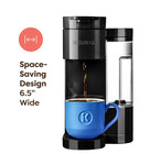 K-express Essentials Black Single-serve K-cup Pod Coffee Maker  Fast   Fresh