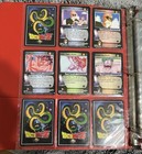 Dragon Ball Z Card Lot Binder 218 Card Collection  majority Excellent Condition 