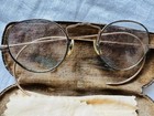Vtg Ornate Gold Eyeglasses 1 10 12k Gf Glasses Spectacles Wire Rim And Case