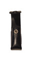 Black Leather Tear Gas Holder  Made In The Usa By Pando Leather  Free Shipping