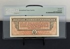 S807-1 Us Military  Certificate   10 First Printing Series 461  Pmg 53  Epq Au  