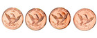 Copper Art Coins   North American Wildlife Series   4-piece Set   Minted In Usa