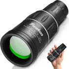 Hd Scope 16x52 Dual Focus Monocular Telescope Hunting Spotting Binoculars New