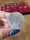 Indian British Coin Queen Victoria 1 Rupee 1877 Sa