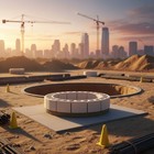 Sewer Hole Block Form Reusable Construction Supply Reinforced