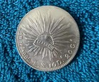 1885 Zs Js Mexico 8 Reales Silver Cap   Rays Zacatecas Raw High Detail