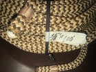 5 8   X 100 Ft  Brown   Tan Double Braid Polyester Rope  Made In Usa 