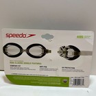 Speedo Kids  Ages 3-6 Black Swim Goggles Anti Fog Uv Protection New