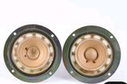 2 Coral Alnico Fe 103a Holey Basket Full Range Speakers 082-13 Sony Tc-500a 500