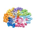 20-100pc Baby Tooth Box Organizer Kids Milk Teeth Teeth Storage Boxes W necklace