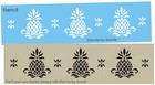 Joanie 3  Pineapple Stencil Colonial Folk Art Historic Welcome Home Diy Border
