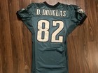 Philadelphia Eagles Dameane Douglas Rookie Vintage Game Worn Jersey Nfl 1999