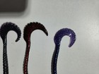 Vintage Ditto Gator Tail Worms 5 5        102 Count Mixed Colors     Free Shipping