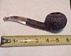 Radice Rind T b 2 Dot Hand Made Italy Rusticated Smoking Estate Pipe Free Ship