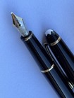 Montblanc Meisterstuck 144 Fountain Pen Gold Nib 14k 585 Made In Germany Genuine