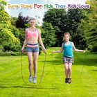 Jump Rope Gym Aerobic Exercise Boxing Skipping Adjustable Bearing Speed Fitness