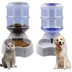 Pet Dog Cat Waterer Automatic Dispenser Drink Water Gravity Large Bowl 4 Gallon