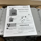 Sje Rhombus Model 122 Single Phase Pump Control Panel W 3-control Switches  read