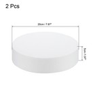 Round Foam Cake Dummy 8 Inch X 2 Inch Circle Dummy Cake Set For Wedding 2 Pack