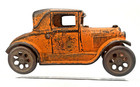 Arcade Cast Iron Model A Coupe 106l 106s Rare Orange Paint Rumble Seat 1927-1931